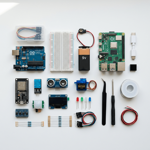 Enterprise Grade Hardware, Microcontrollers & Robotics Kits